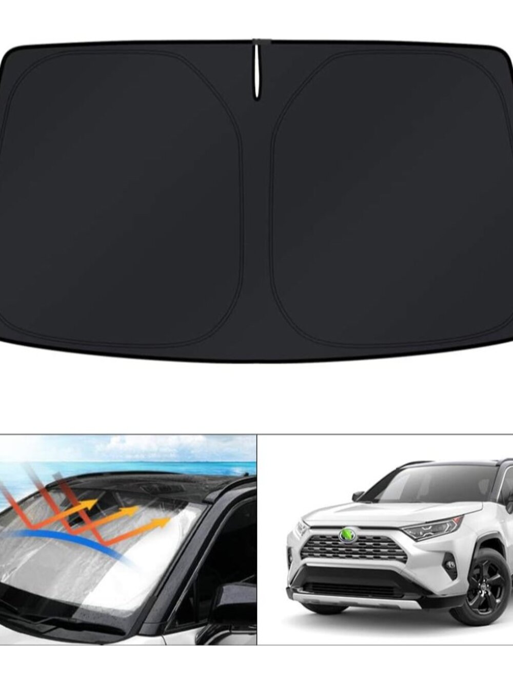 Windshield Sun Shade for Toyota 2019-2022 2023 2024 2025 2026 Window Accessories